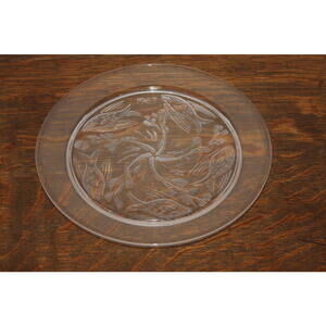 Vintage Lalique 1967 Annual Collectible Plate – Fish Ballet